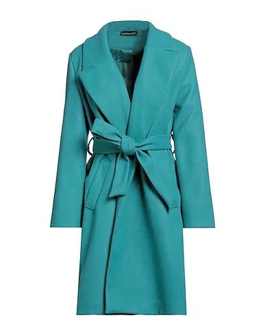 Turquoise Baize Coat