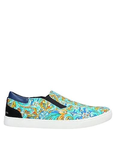 Turquoise Canvas Sneakers