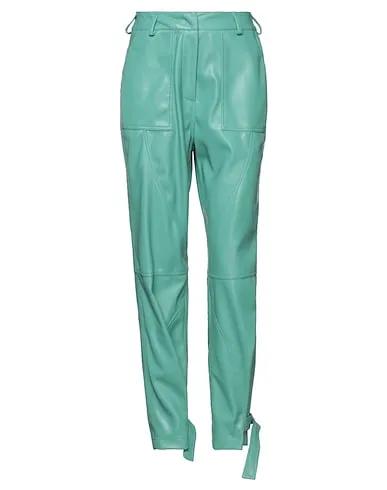 Turquoise Casual pants