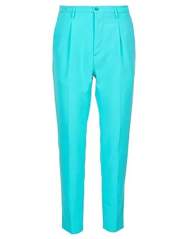 Turquoise Casual pants PLEATED REGULAR-FIT TROUSERS

