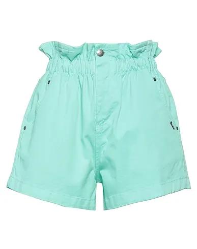 Turquoise Denim Denim shorts