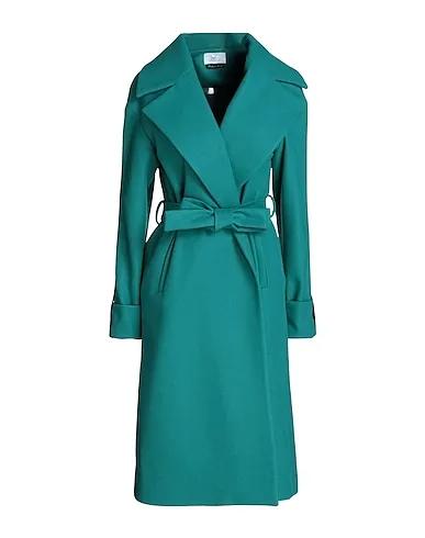 Turquoise Flannel Coat