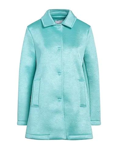 Turquoise Full-length jacket