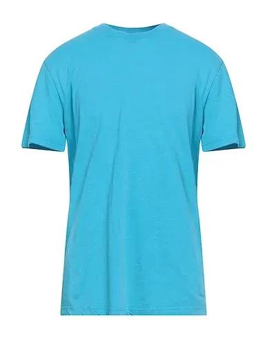 Turquoise Jersey Basic T-shirt