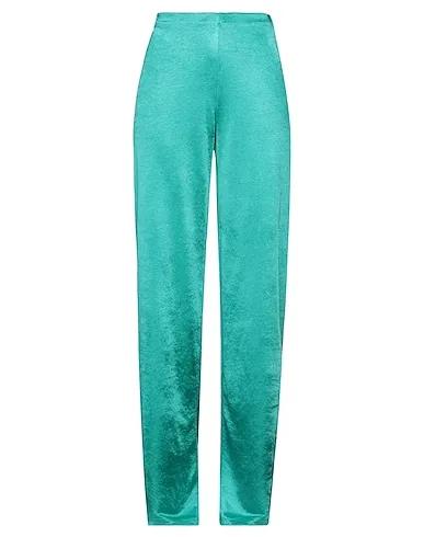 Turquoise Jersey Casual pants