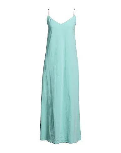 Turquoise Jersey Long dress