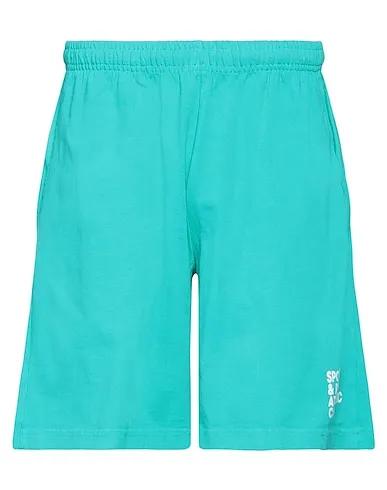 Turquoise Jersey Shorts & Bermuda