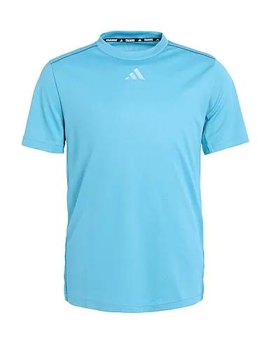 Turquoise Jersey T-shirt WORKOUT BASE LOGO  T-SHIRT