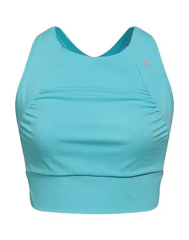Turquoise Jersey Top