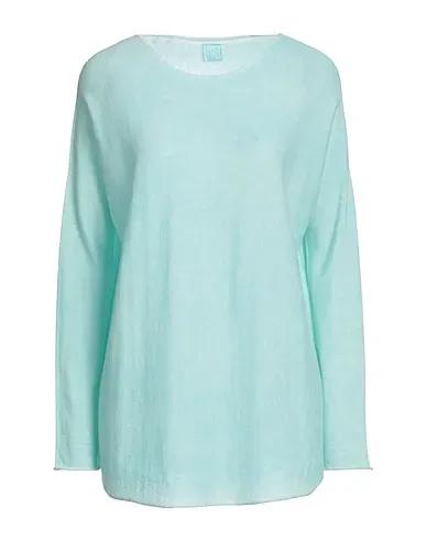 Turquoise Knitted Cashmere blend