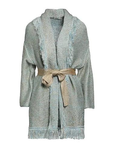 Turquoise Knitted Coat