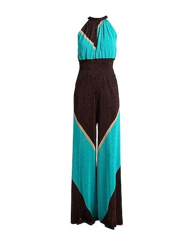 Turquoise Knitted Jumpsuit/one piece