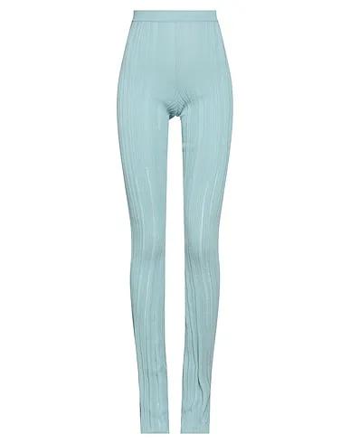 Turquoise Knitted Leggings