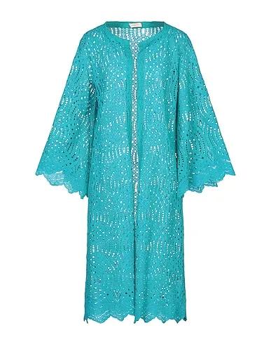 Turquoise Lace Full-length jacket