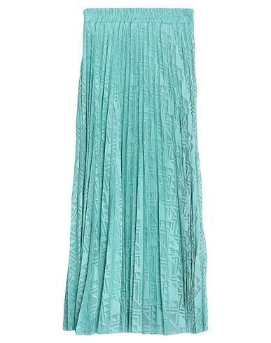 Turquoise Lace Maxi Skirts