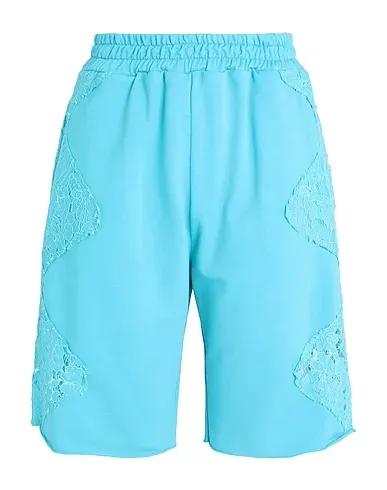 Turquoise Lace Shorts & Bermuda