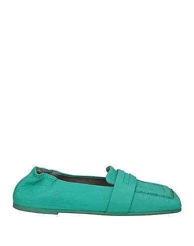Turquoise Loafers
