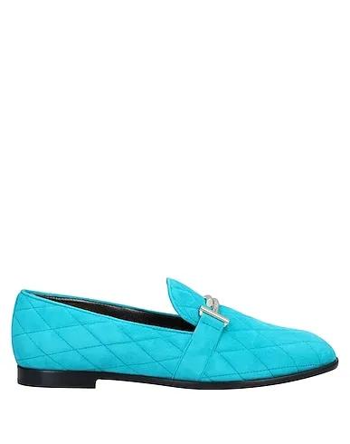 Turquoise Loafers
