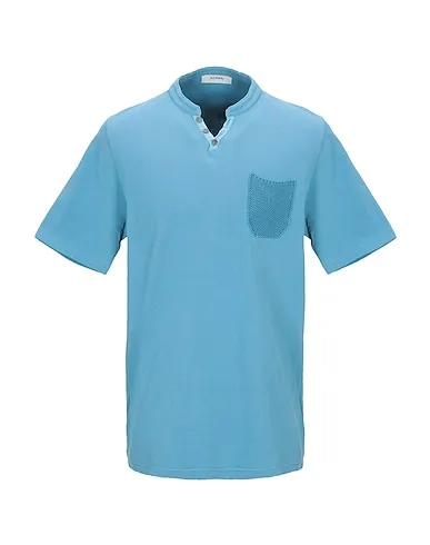 Turquoise Piqué T-shirt
