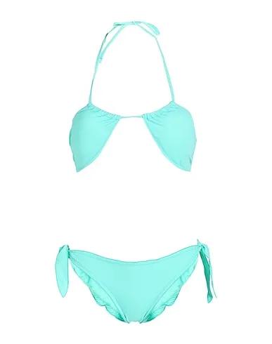 Turquoise Synthetic fabric Bikini