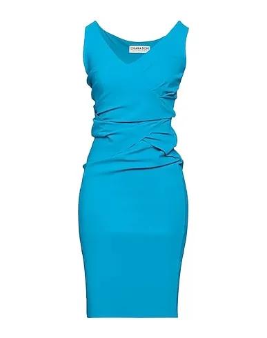 Turquoise Synthetic fabric Midi dress