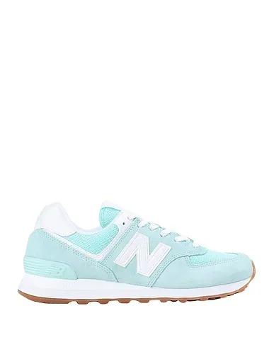 Turquoise Techno fabric Sneakers 574