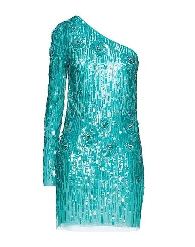 Turquoise Tulle Elegant dress