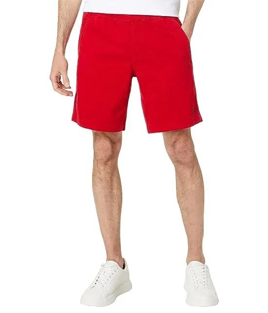 Twill Jogger Shorts