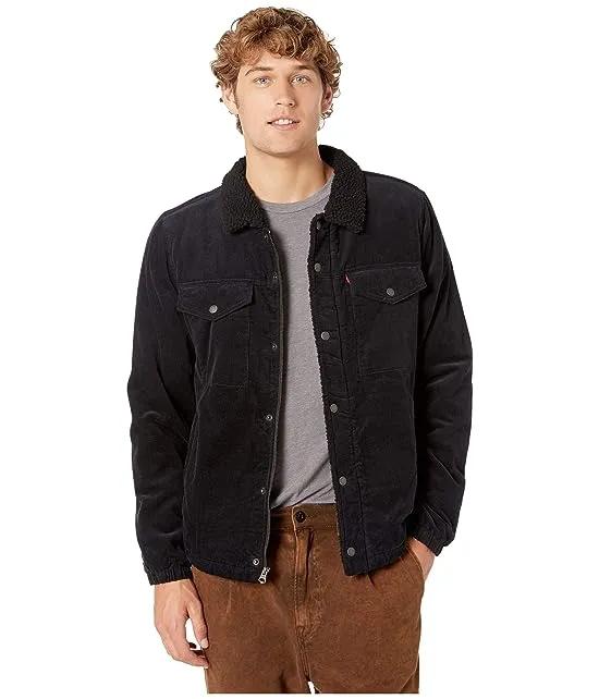 Two-Pocket Trucker with Soft Sherpa