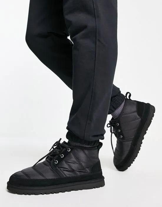 Ugg Neumel Lta quilted boots in black