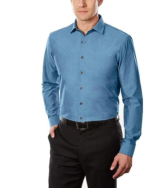 Unlisted Men's Dress Shirt Slim Fit Solid