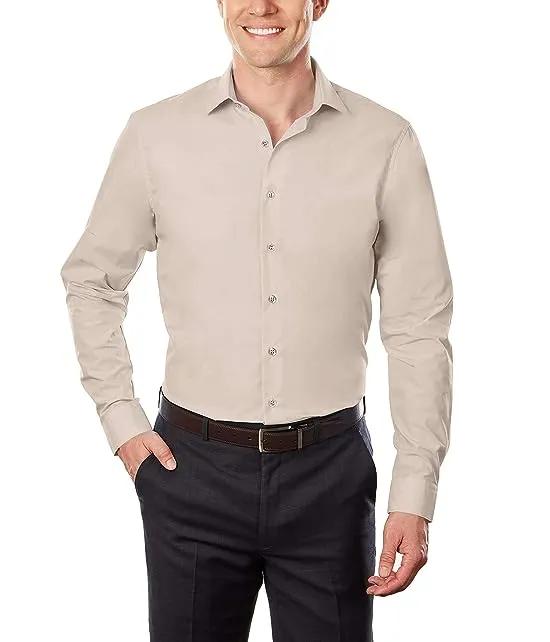 Unlisted Men's Dress Shirt Slim Fit Solid