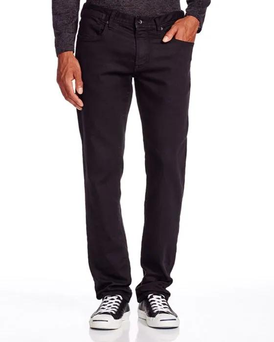 USA Bowery Straight Fit Jeans in Black 