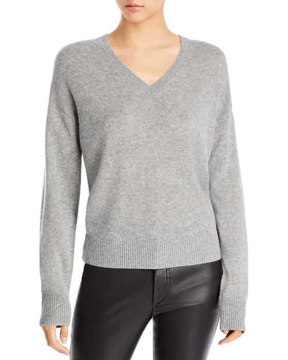 V Neck Cashmere Sweater
