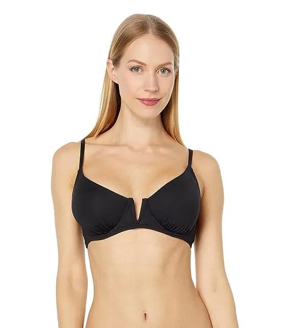 V Wire Elongated Underwire Top