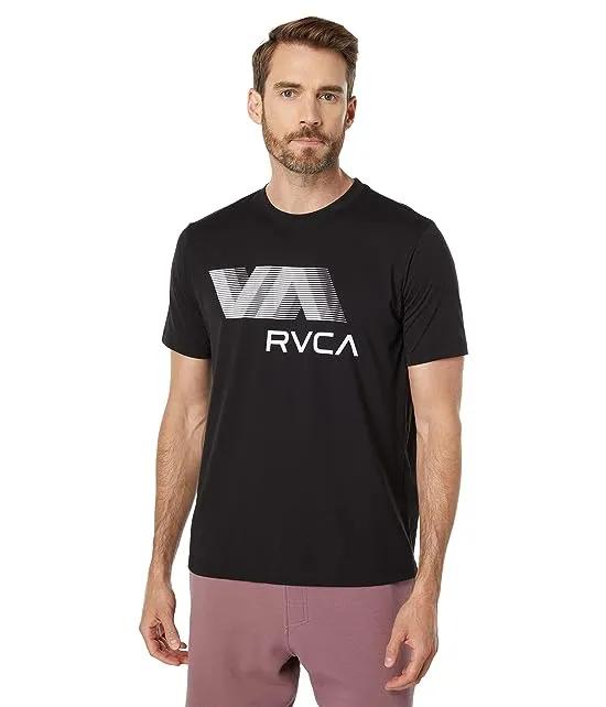 VA RVCA Blur S/S Tee