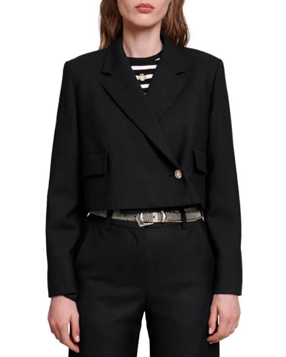 Vakino Cropped Blazer