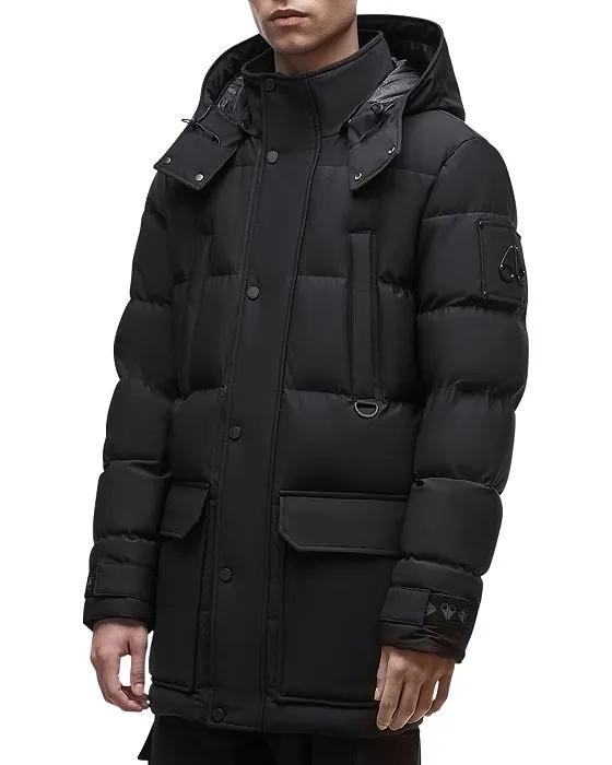 Valleyfield Nylon Blend Quilted Down Jacket 