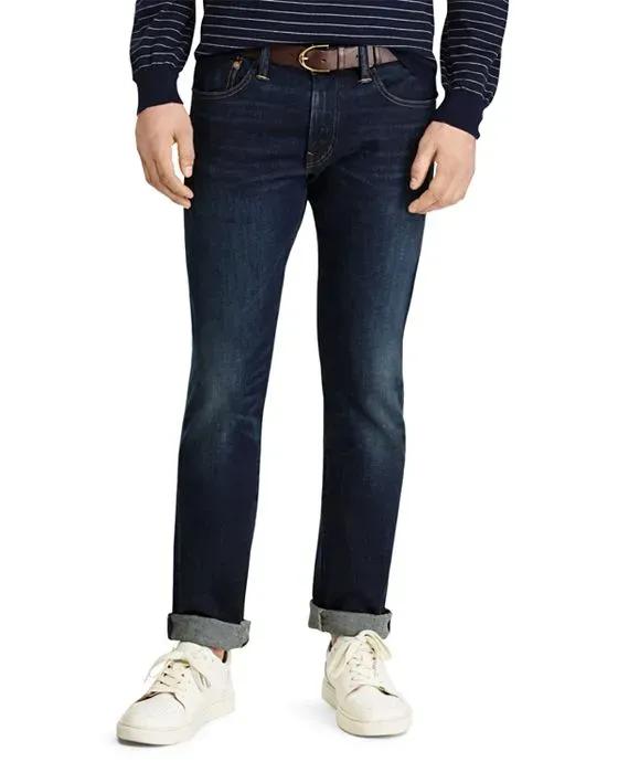 Varick Slim Straight Jeans in Blue