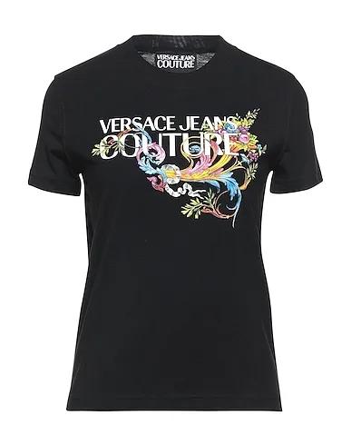 VERSACE JEANS COUTURE | Black Women‘s T-shirt