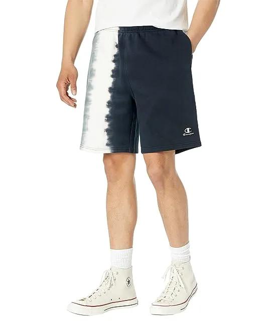 Vertical Stripe Classic 8" Fleece Shorts