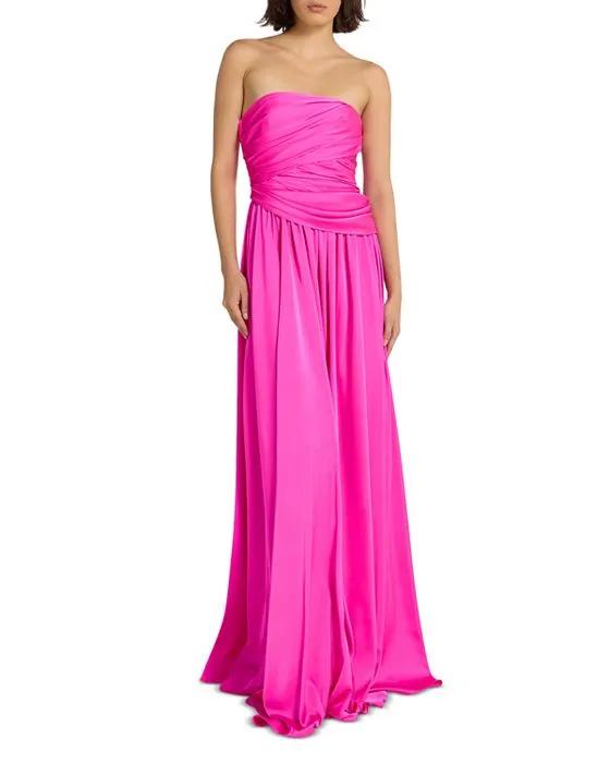 Victoire Strapless Gown