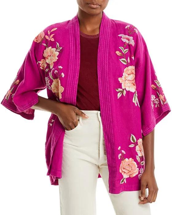 Vienna Linen Kimono 