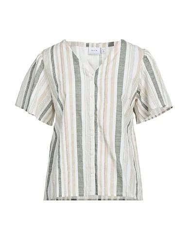 VILA | Beige Women‘s Striped Shirt