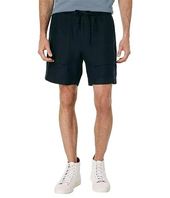 Vince Lightweight Hemp Pull-On Shorts