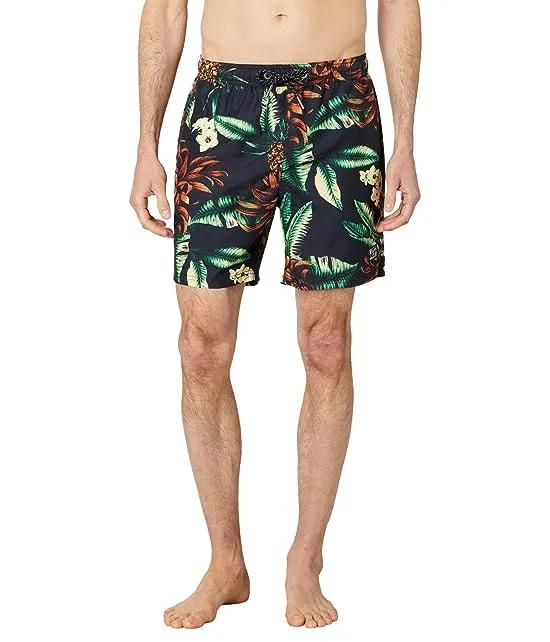 Vintage Hawaiian Swim Shorts