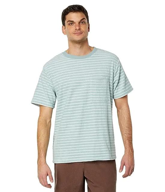 Vintage Terry Stripe Short Sleeve T-Shirt