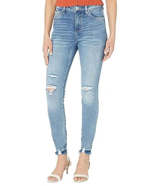 Viola Pull-On High-Rise Skinny Jeans
