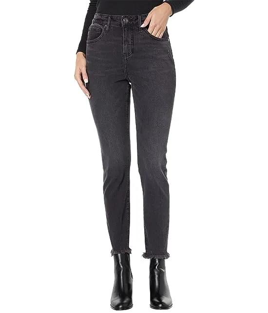 Viola Pull-On High-Rise Skinny Jeans