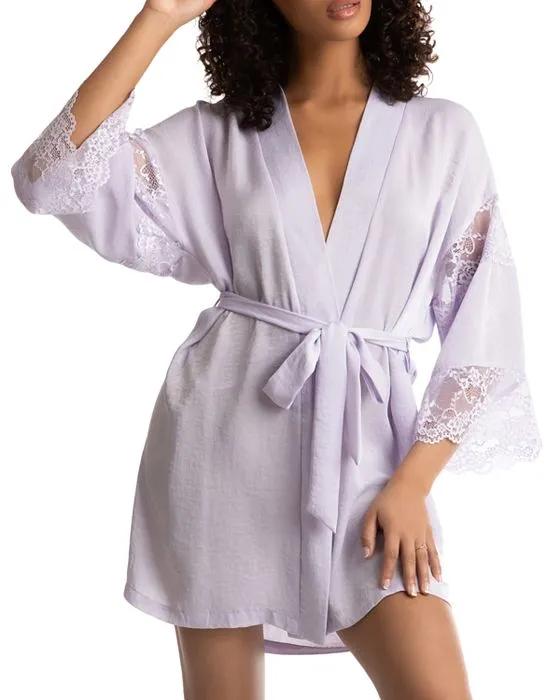 Violet Wrap Robe